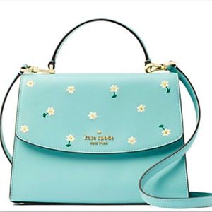 Kate spade daisy embroidered satchel